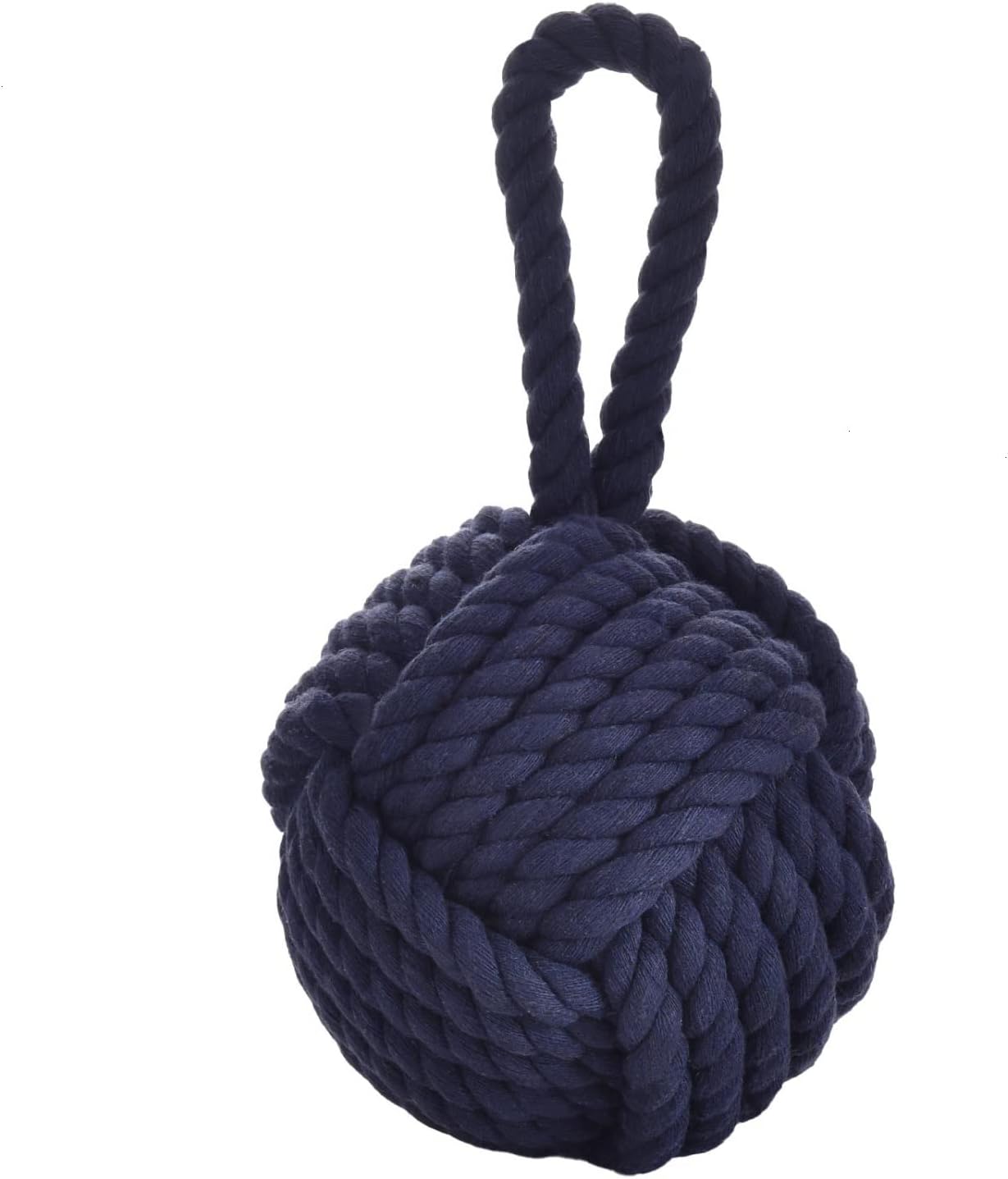 Nautical Decorative Door Stop Rope Weighted 6.25"