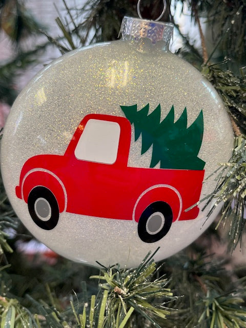 Christmas Truck Ornament