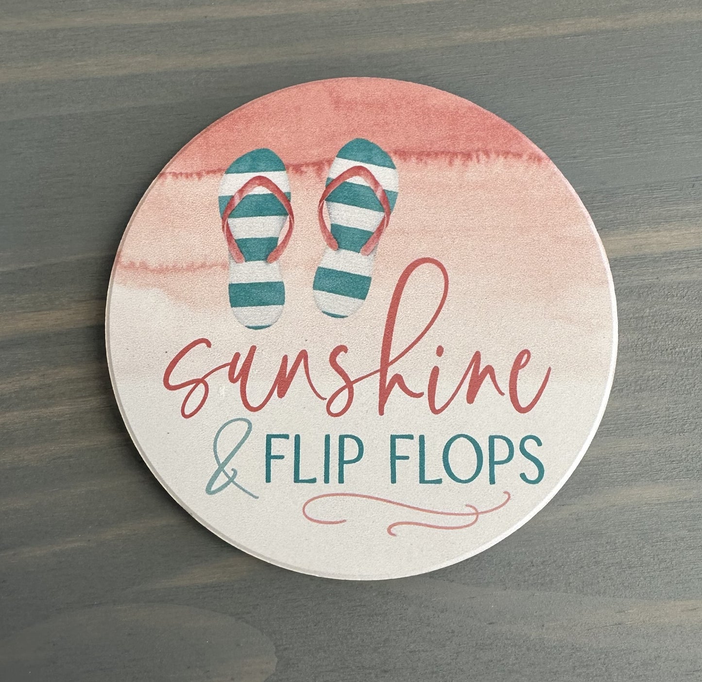 Coaster - Sunshine & Flip Flops