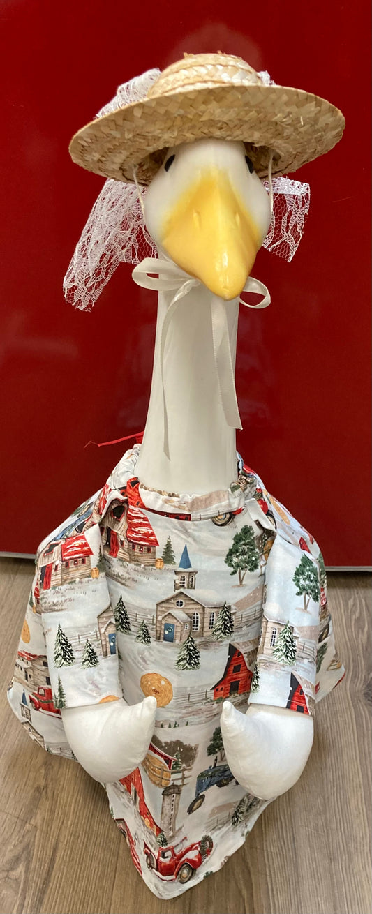 Goose Outfit -Country Christmas Dress