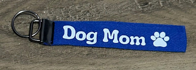 Wristlet Key Chain - Dog Mom