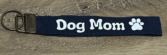 Wristlet Key Chain - Dog Mom