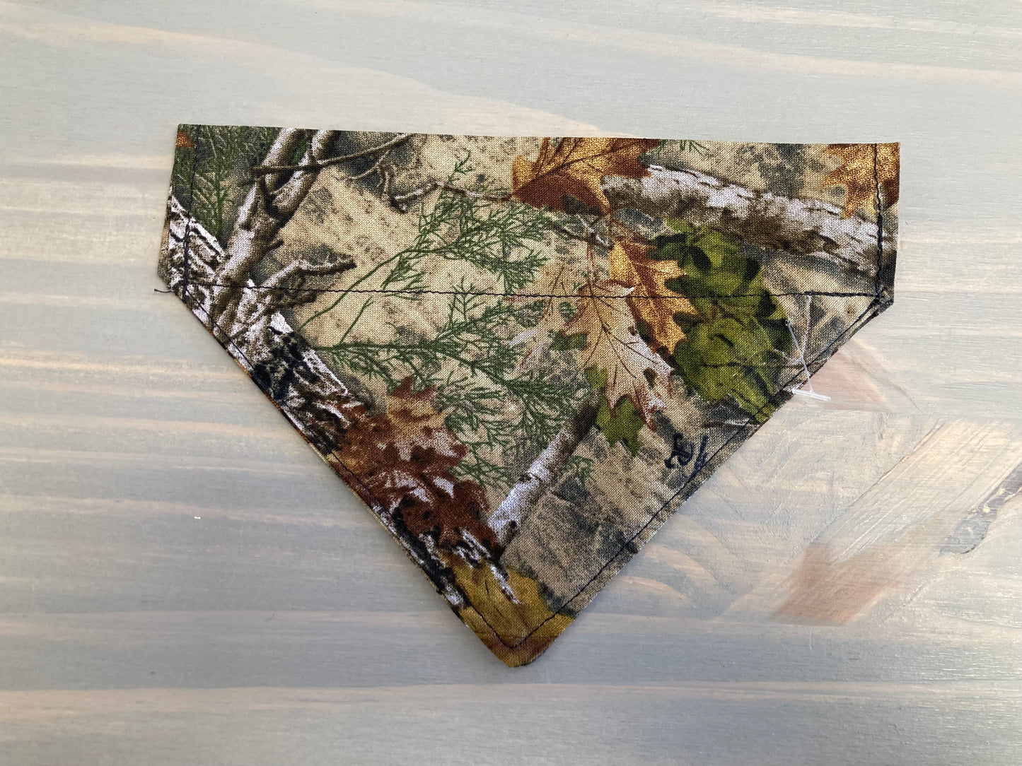 Dog Scarf - Thru the Collar Pet Neck Scarf - Camo