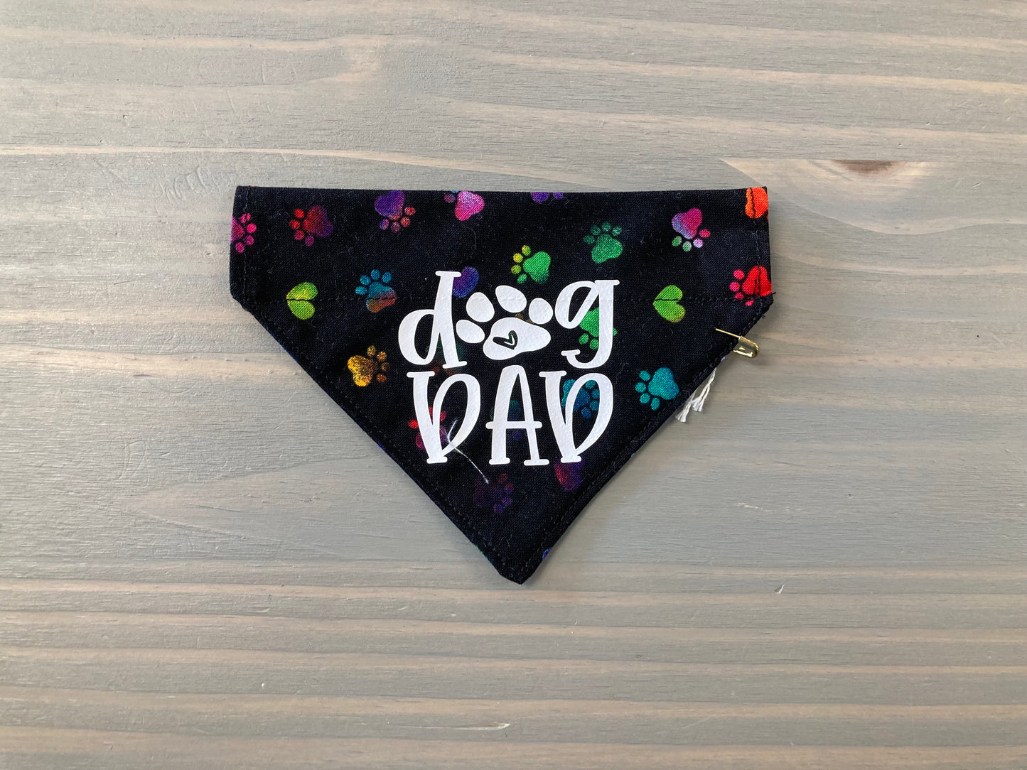 Dog Scarf - Thru the Collar Pet Neck Scarf - Dog Dad