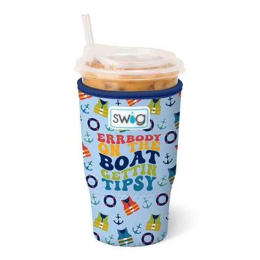 Errbody on the Boat Gettin Tipsy Iced Cup Coolie by Swig