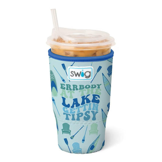 Errbody at the Lake Gettin Tipsy Iced Cup Coolie by Swig