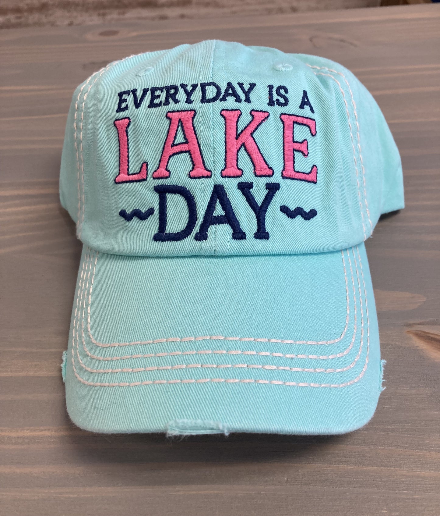 Ball Cap Vintage - Every Day is a Lake Day