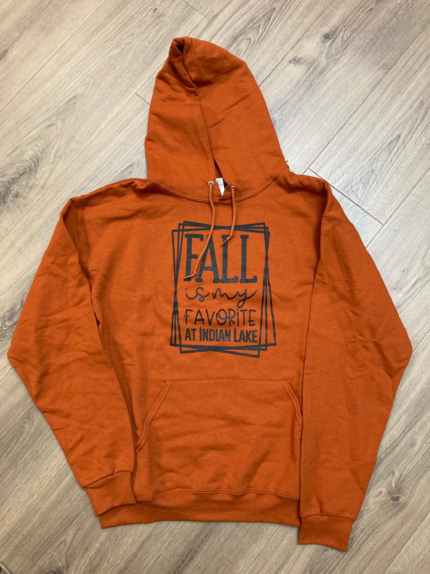 Fall is my Favorite at Indian Lake Hoodie Sweatshirt