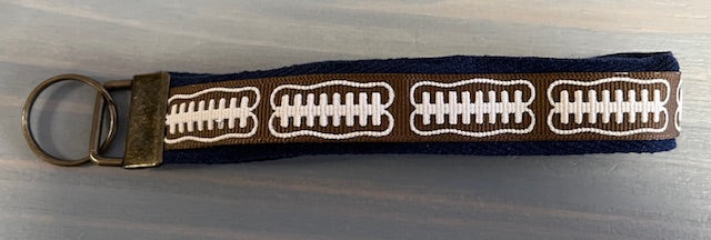 Wristlet Key Chain - Football