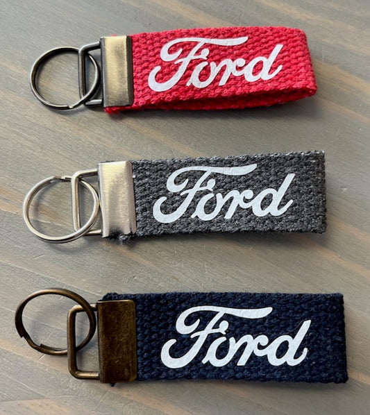 Wristlet Key Chain - Ford