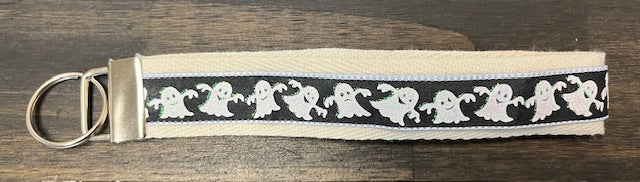 Wristlet Key Chain - Ghosts - Halloween