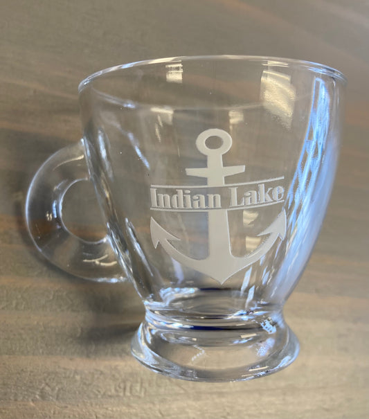 Indian Lake Glass Espresso Mug