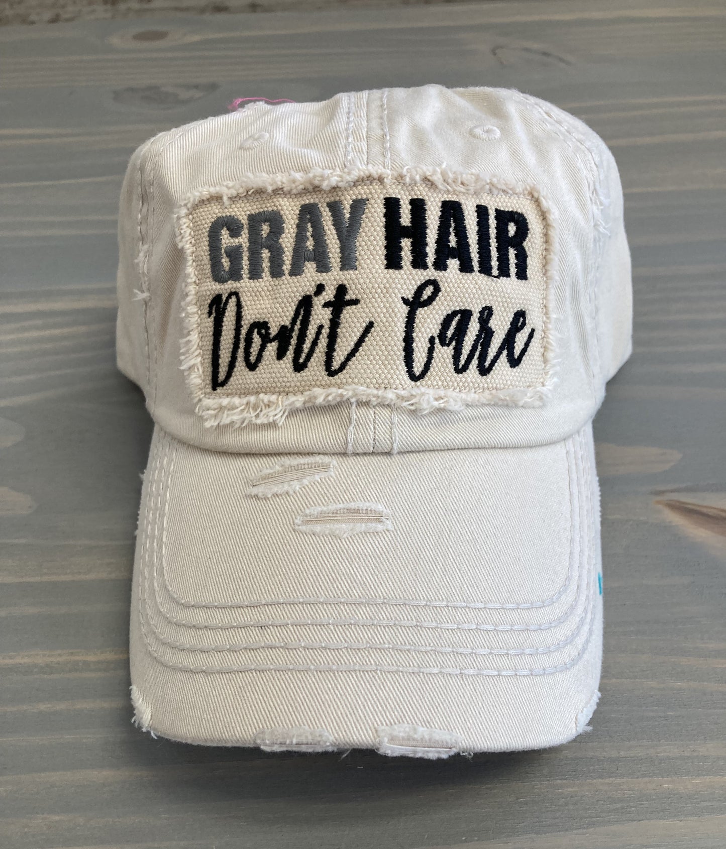 Ball Cap Vintage - Gray Hair Don't Care