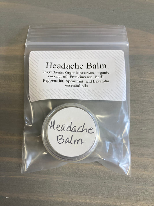 Homemade Headache Balm