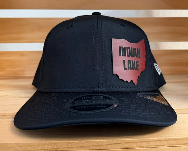 Indian Lake Ohio Leather Patch New Era 9Seventy Ball Cap