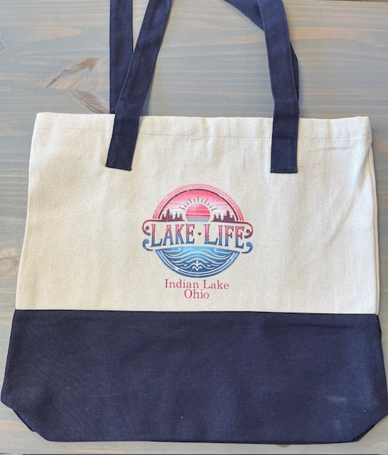 Indian Lake/Lake Life Tote Bag