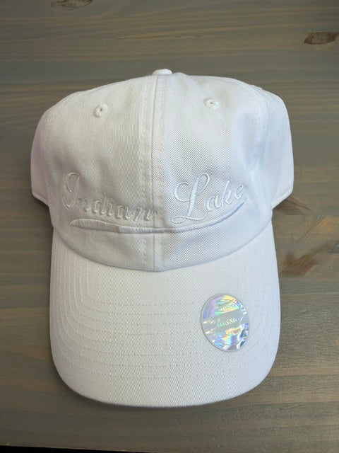 Indian Lake Ball Cap Tone on Tone (Monochrome)