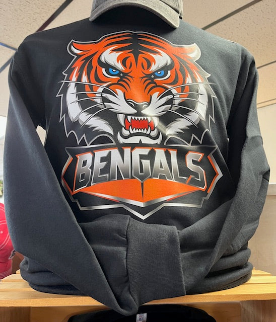 Bengals Tiger Crewneck