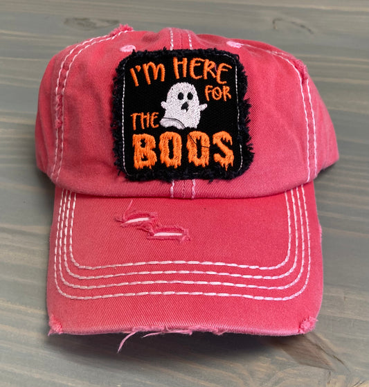 Ball Cap - I'm Here for the Boos