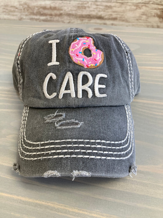 Ball Cap - Vintage Style I Donut Care