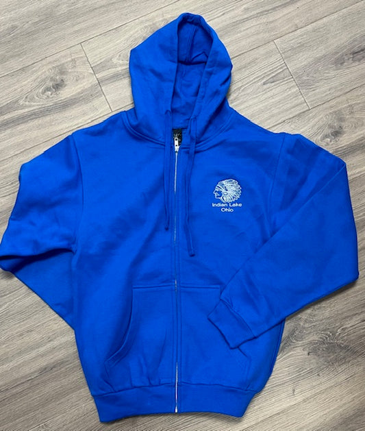 Indian Lake Zip Up Hoodie