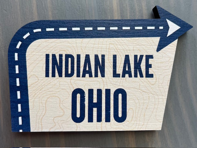 Indian Lake Ohio Magnet