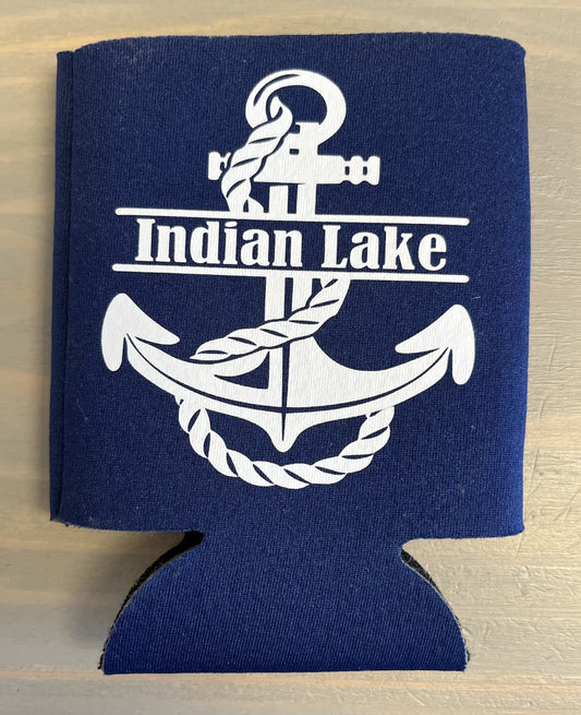 Indian Lake Anchor Koozie