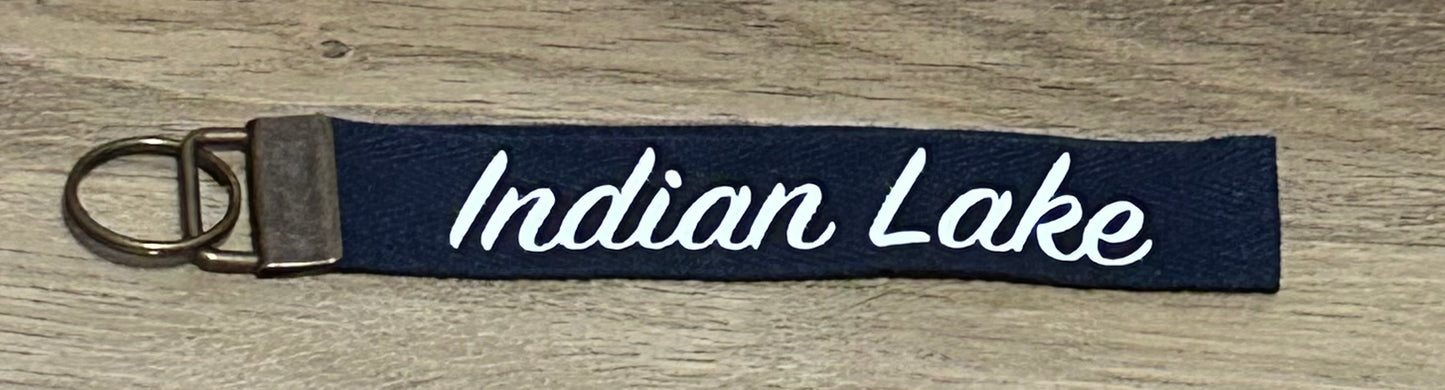 Wristlet Key Chain - Indian Lake