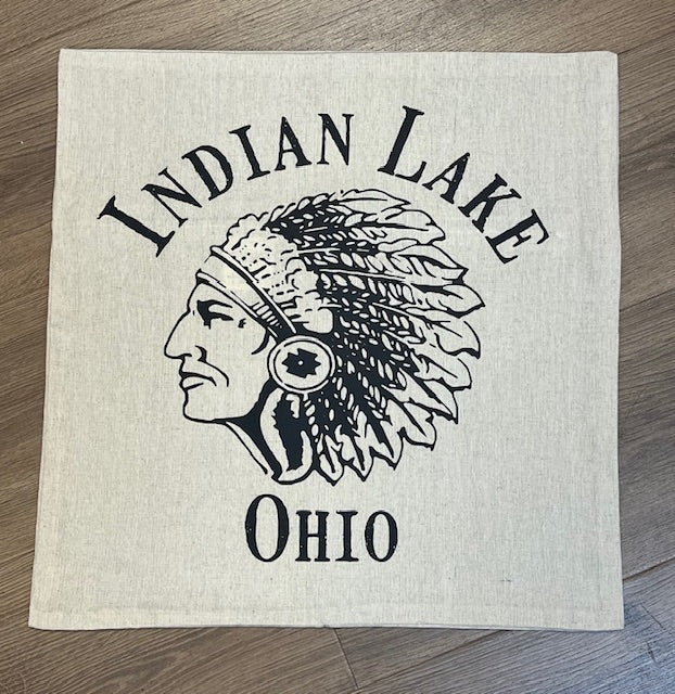 Indian Lake Chief Pillow 18x18