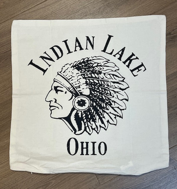 Indian Lake Chief Pillow 18x18
