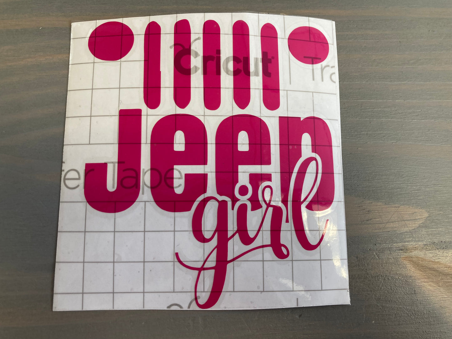 Jeep Girl Car Decal Sticker