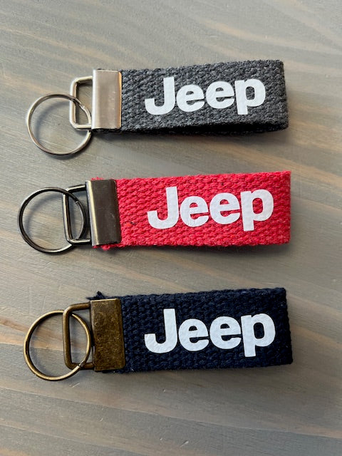 Wristlet Key Chain - Jeep