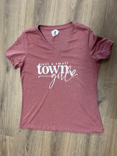 Just a Small Town Girl Short Sleeve T-Shirt