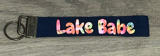 Wristlet Key Chain - Lake Babe