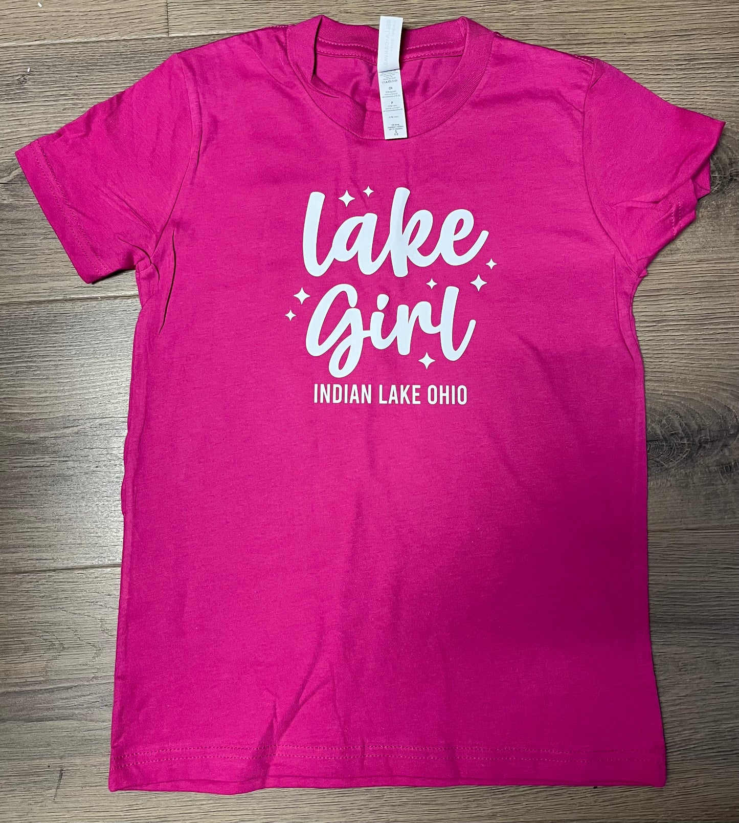 Lake Girl Indian Lake Ohio Youth T-Shirt Short Sleeve