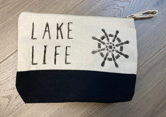 Lake Life Zipper Bag