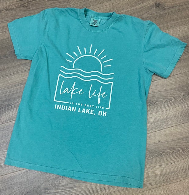 Lake Life is the Best Life Indian Lake, OH T-Shirt