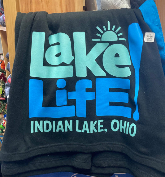 Indian Lake 60"x70" Blanket