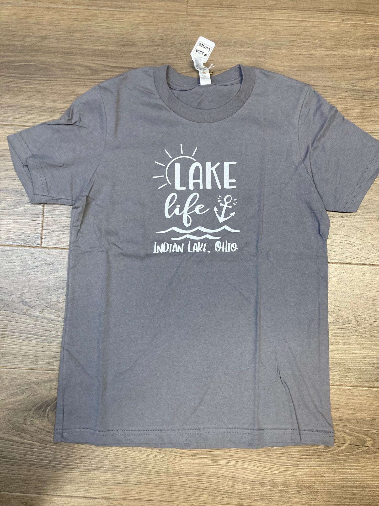 Lake Life Indian Lake Youth T-Shirt Short Sleeve