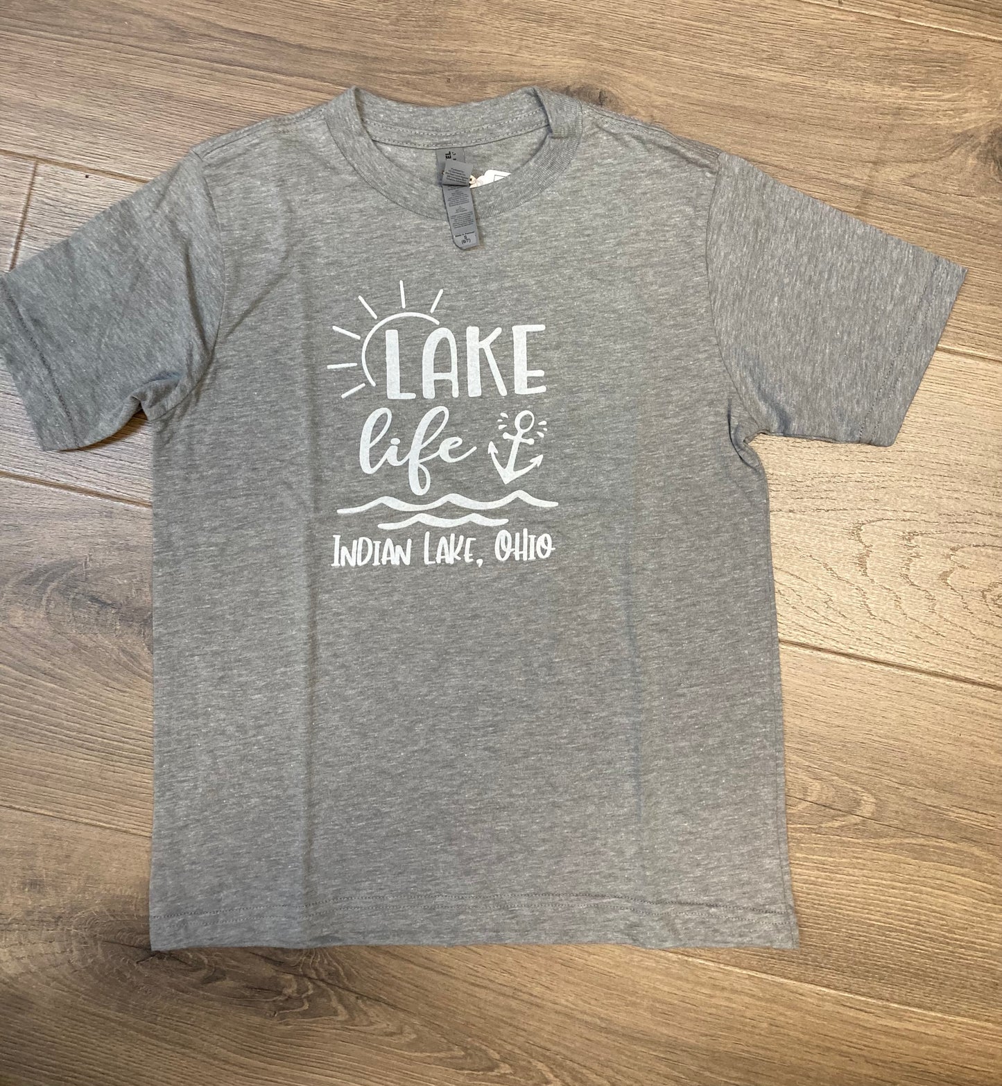 Lake Life Indian Lake Youth T-Shirt Short Sleeve