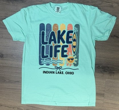 Lake Life With Kayak Comfort Colors T-Shirt