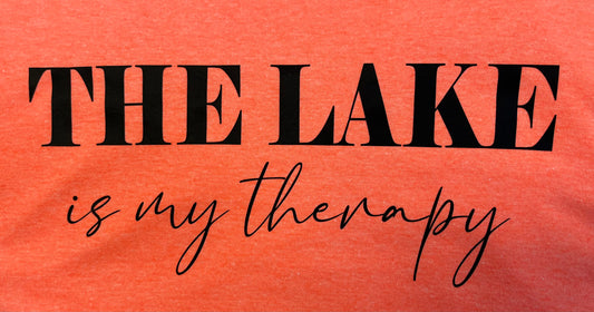 The Lake is my Therapy Long Sleeve T-Shirt