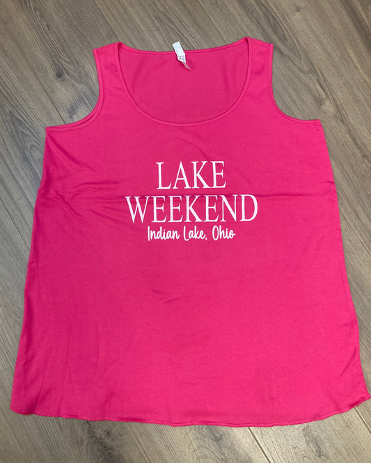 Lake Weekend Plus Size Tank Top