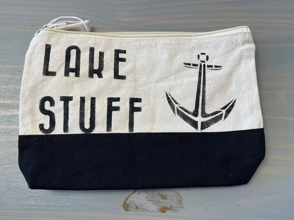 Lake Stuff Zipper Bag