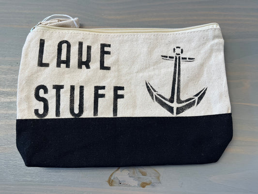 Lake Stuff Zipper Bag