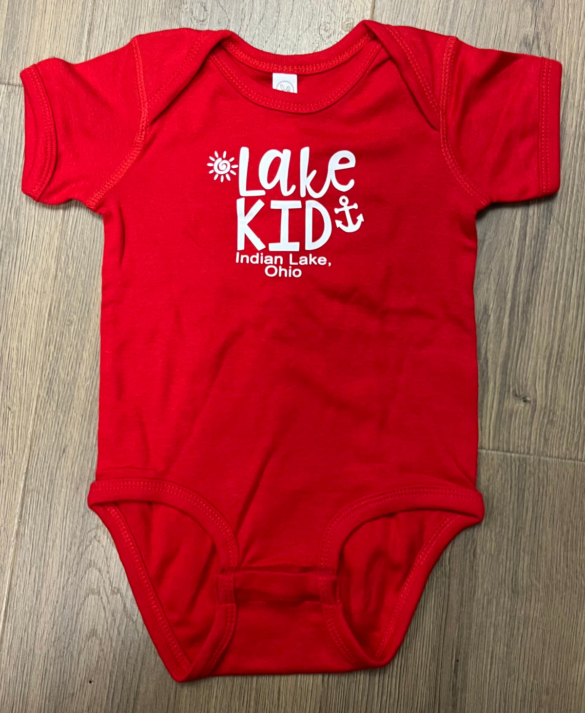 Lake Kid Indian Lake Short Sleeve Onesie