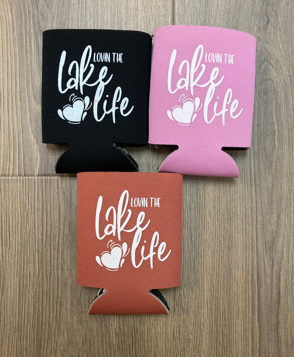 Lovin the Lake Life Indian Lake Koozie – Harbor View Designs & Gifts