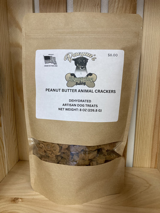 Raegan's Legacy Dog Bakery Peanut Butter Animal Crackers