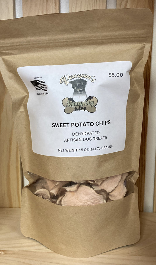 Raegan's Legacy Dog Bakery Sweet Potato Chips