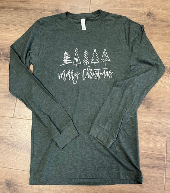 Merry Christmas Long Sleeve Shirt